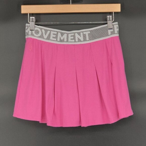 Free People Movement Women's Athletic Duo Mini Skirt S Pink Skort Tennis Workout - Picture 2 of 9